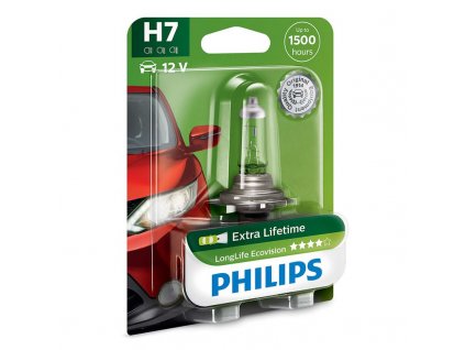 Autožárovka Philips LongLife EcoVision H7, 1ks