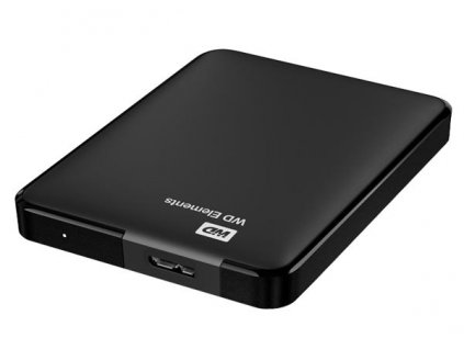 Externí HDD 2,5" Western Digital Elements Portable 1TB - černý