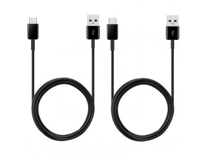 Kabel Samsung USB/USB-C, 1,5m (2 pack) - černý