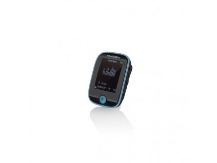 MP3 přehrávač GoGEN MXM 421 GB8 BT BL, s 1,7" displejem a bluetooth, černý/modrý