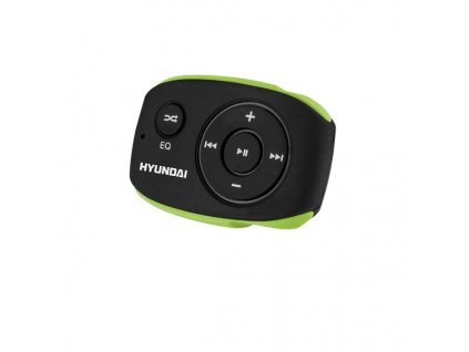 MP3 přehrávač Hyundai MP 312, 4GB, černo/zelená barva