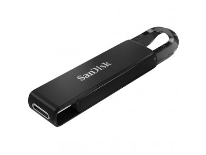 Flash USB SanDisk Ultra 64GB USB-C USB-C - černý