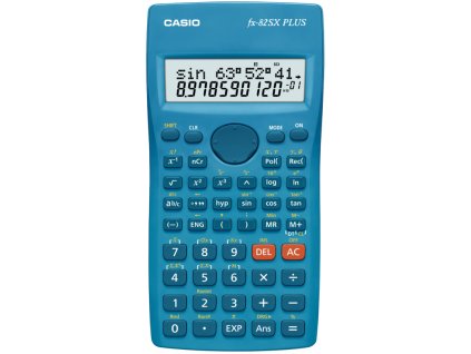 Kalkulačka Casio FX 82 SX Plus - modrá