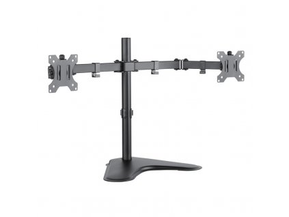 Držák Connect IT TwinArm Basic Beta na 2 monitory 13" až 32", nosnost 2x8 kg - černý