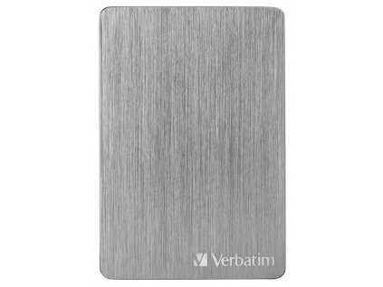 Externí HDD 2,5" Verbatim Store 'n' Go ALU Slim 1TB USB 3.2 - šedý