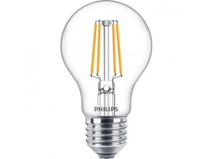 Žárovka LED Philips klasik, 4,3W, E27, teplá bílá