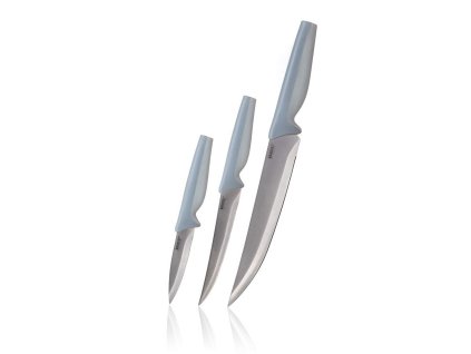 BANQUET Sada nožů SAPHYR, 3 ks, šedá