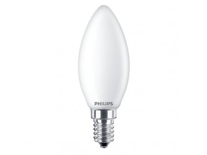 Žárovka LED Philips svíčka, 4,3W, E14, teplá bílá