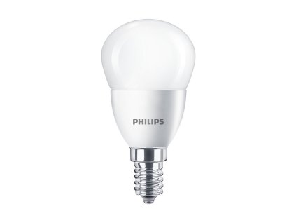 Žárovka LED Philips klasik, 5,5W, E14, studená bílá