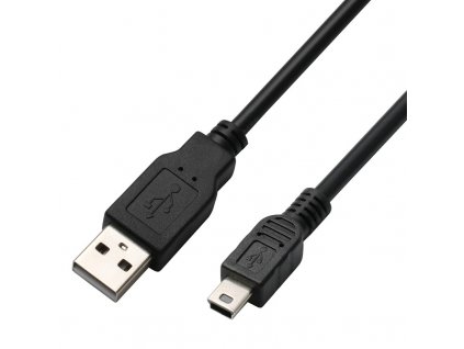 Kabel GoGEN USB A/Mini USB, 3m - černý