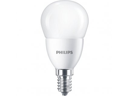 Žárovka LED Philips klasik, 7W, E14, teplá bílá