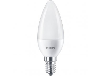 Žárovka LED Philips svíčka, 7W, E14, studená bílá