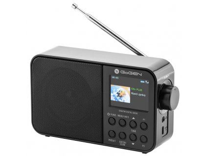 Radiopřijímač DAB+ GoGEN DAB 500 BT C, černý
