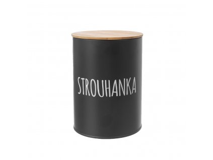 Dóza Strouhanka BLACK 1,3l černá