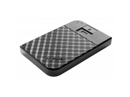 Externí HDD 2,5" Verbatim Fingerprint Secure, 2TB - černý