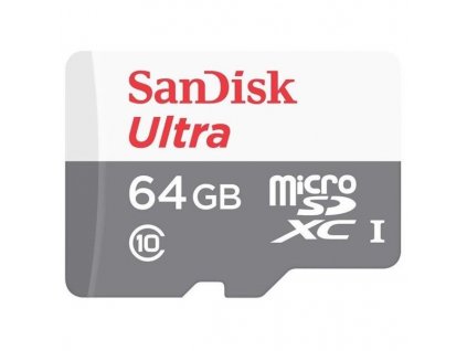 Paměťová karta Sandisk Micro SDXC Ultra Android 64GB UHS-I (100R/20W)