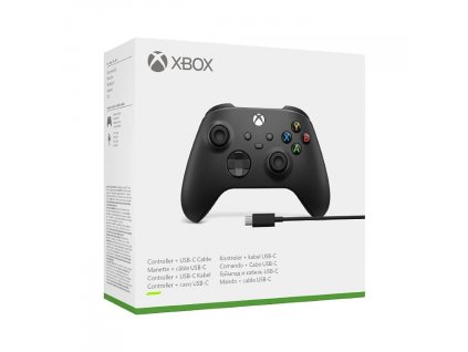 Bezdrátový ovladač Microsoft Xbox Series + kabel pro Windows