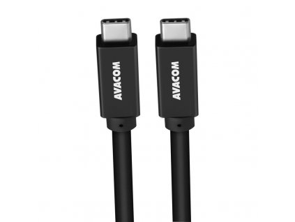 Kabel Avacom USB-C/USB-C, 60W, 1m - černý