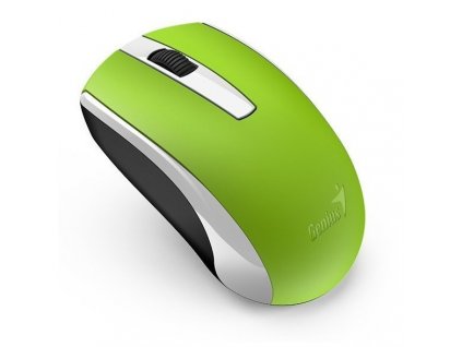 Myš Genius ECO-8100 / optická/ 3 tlačítka/ 1600DPI - zelená