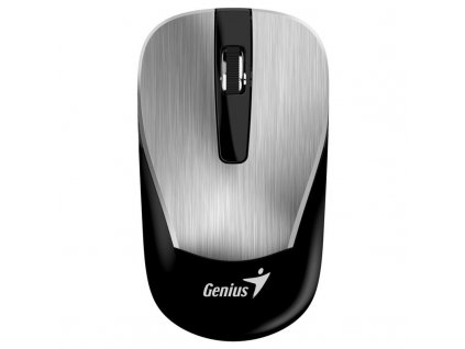 Myš Genius ECO-8015 / optická/ 3 tlačítka/ 1600DPI - stříbrná