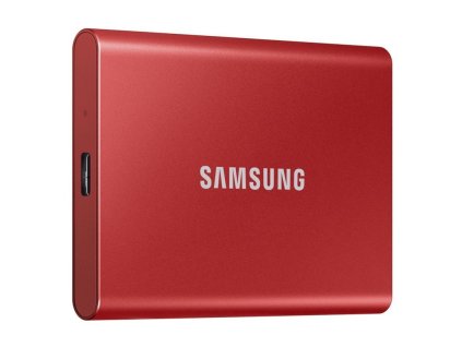 Externí SSD Samsung T7 2TB - červený