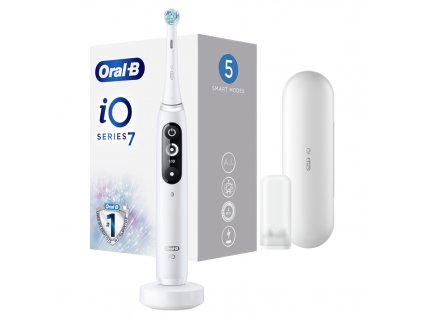 Zubní kartáček Oral-B iO7 Series White Alabaster