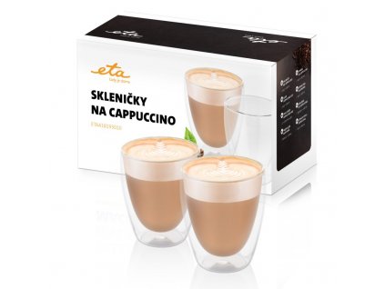 Skleničky na cappuccino ETA 4181 93010, sklo