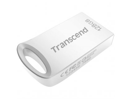 Flash USB Transcend JetFlash 710S 128GB USB 3.1 - stříbrný