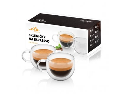 Skleničky na espresso ETA 5180 91000, sklo