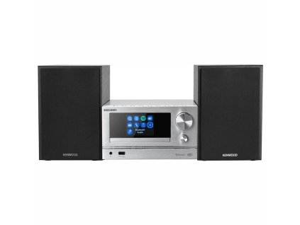 Mikrosystém KENWOOD M-7000S-S DAB+, stříbrný/černý