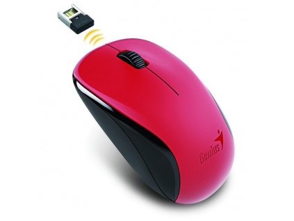 Myš Genius NX-7000 / optická / 3 tlačítka / 1200dpi - červená