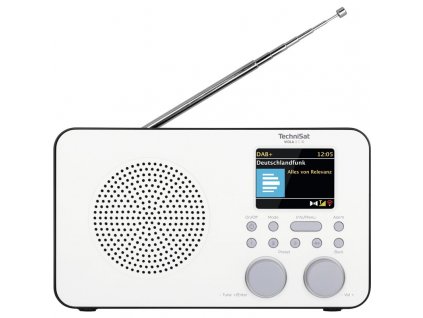 Internetové rádio s DAB+ TechniSat VIOLA 2 C IR, bílé