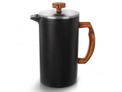 Termo french press BLACK 1,1 l