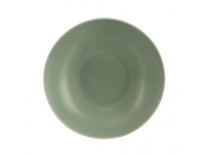 Keramický hluboký talíř ALFA 20,5 cm zelený