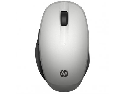 Myš HP 300 Dual Mode /optická/5 tlačítek/3600DPI - stříbrná
