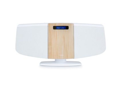 Mikrosystém Thomson MIC401BT, bílý/hnědý