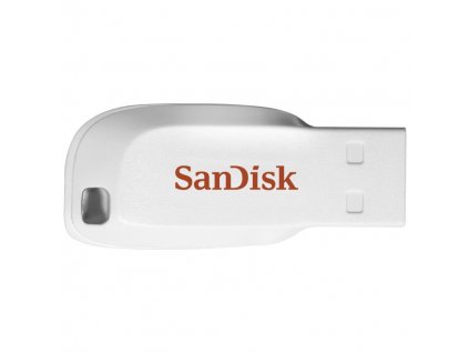 Flash USB SanDisk Cruzer Blade 16GB USB 2.0 - bílý