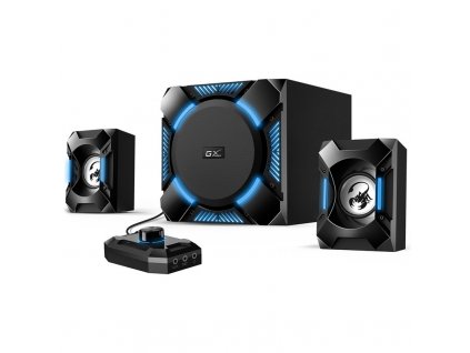 Reproduktory Genius GX GAMING SW-G2.1 1200 - černé/modré