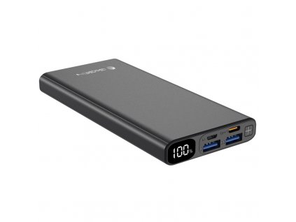 Powerbanka GoGEN PB100008 10000 mAh, USB-C PD 20W - černá