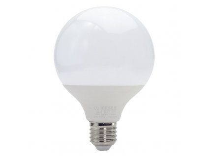 Žárovka LED Tesla globe E27, 15W, teplá bílá