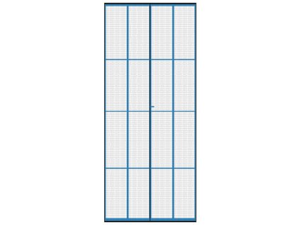 Síť proti hmyzu dveře 100x212 cm černá