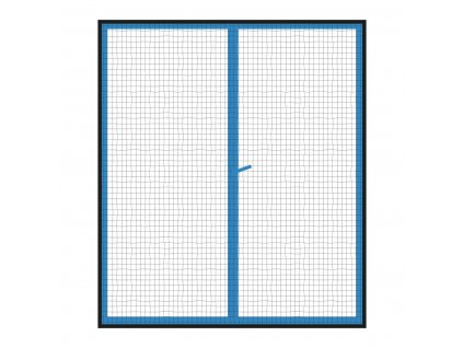 Síť proti hmyzu okno 2x 130x150 cm černá