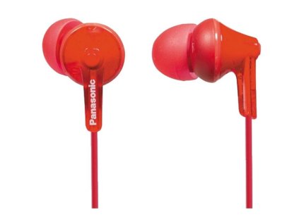 Sluchátka Panasonic RP-HJE125E-R červená