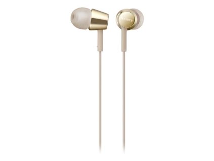 Sluchátka Sony MDR-EX155APN - zlatá