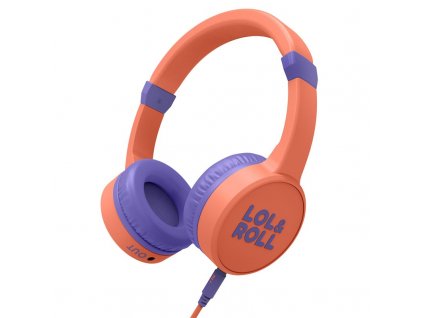 Sluchátka Energy Sistem Lol&Roll Pop Kids - oranžová
