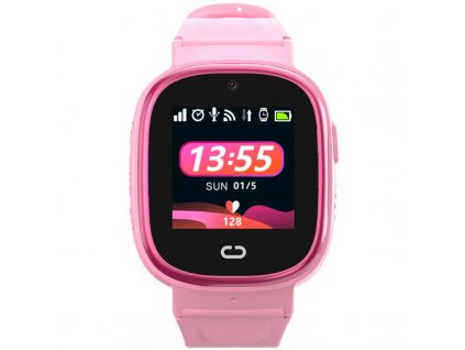 Chytré hodinky Aligator Watch Junior - růžové