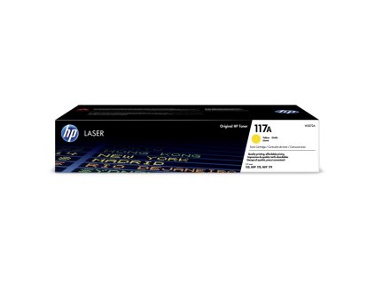 Toner HP 117A, 700 stran - žlutý
