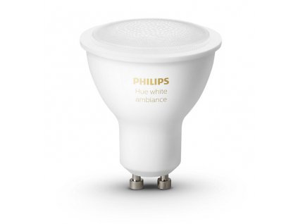 Chytrá žárovka Philips Hue Bluetooth 5W, GU10, White Ambiance