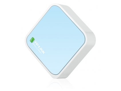 Router TP-Link TL-WR802N Nano - bílý/tyrkysový