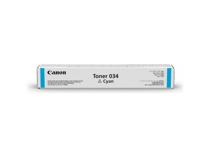 Toner Canon 034, 7300 stran - azurový